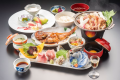 【和のビストロ会席（10品）】1泊２食付き最安値のプランで、お日にち限定で登場する会席です。お手軽な料金なのに！！思わず従業員もびっくりした料理内容！