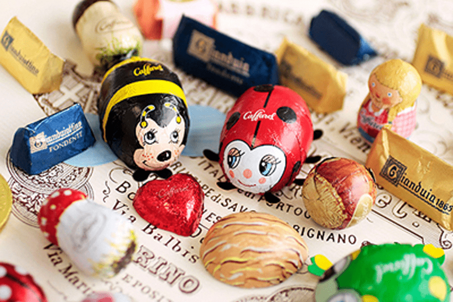 見た目もかわいいカファレルチョコレート。洗練された味わいにも大満足！≪イメージ≫