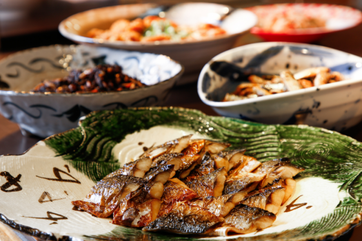 約40種類の和洋朝食バイキング（一例）