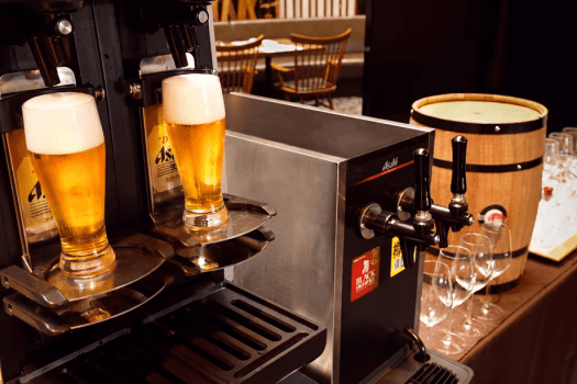 【ドリンクインクルーシブ】お料理に合わせてビールや地酒、ワインもフリーフロー(飲み放題)でお楽しみいただけます。 【ドリンクインクルーシブ】お料理に合わせてビールや地酒、ワインもフリーフロー(飲み放題)でお楽しみいただけます。