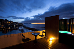 ≪オーシャンスパテラスルーム≫島花最上階からの眺望をお楽しみ下さいませ