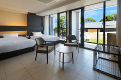 ≪ドッグフレンドリースタンダード（タイルフロア）≫ワンちゃんとご宿泊可能なお部屋です