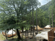 【H～L棟コットンテント&times;近江牛BBQ・朝食付】手ぶらでBBQ！オシャレなコットンテントに泊まる楽々グランピング♪