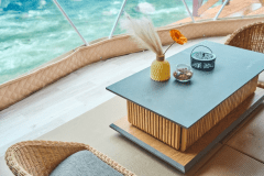 【Nutsエリア：B棟】宿泊グランピング＜川側_6mドームテント＞