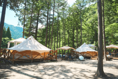 【木陰エリア：I棟】宿泊グランピング＜5mコットンテント＞