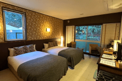 【スタンダードツイン】本館洋室／30平米◆セミダブル２台 ◆禁煙