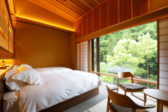 専有露天風呂付ツイン Type A（一例）