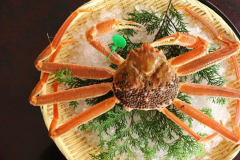 地物タグ付き 活間人蟹 0.5杯 ＋ 特選ズワイガニ 1.0杯｜間人和みコース