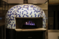 モザイクタイルが可愛いピザ窯で本格ピザを／pizza oven