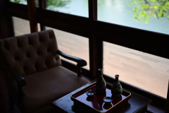 2階から眺める溢れる美趣　伝統的建造物保存地区　茶屋建築　一棟貸し