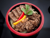 【部屋食】＜夕食付き＞淡路牛の特撰二種盛り丼と、職人仕込みの淡路牛ローストビーフ彩り膳プラン