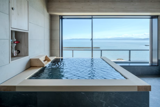 【露天風呂付きモダン和洋室 ～砂乃音～】浴室