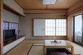 ＜岩露天風呂付き＞海側４階和室８帖＋ツインベッド の一例