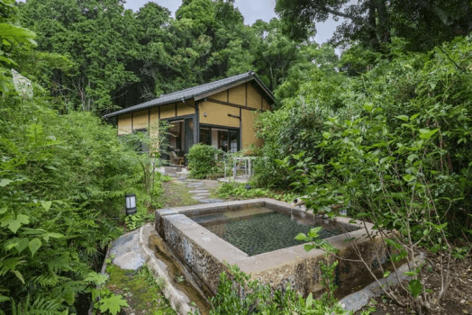 ◆和風離れ◆ 月見草の一例 露天風呂付き洋室 ～温泉水プールなし～