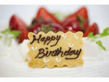 【記念日プラン】ホールケーキのイメージ