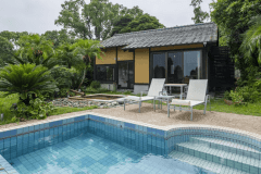 ◆和風離れ◆ 萩の一例 温泉水プール＆露天風呂付き洋室