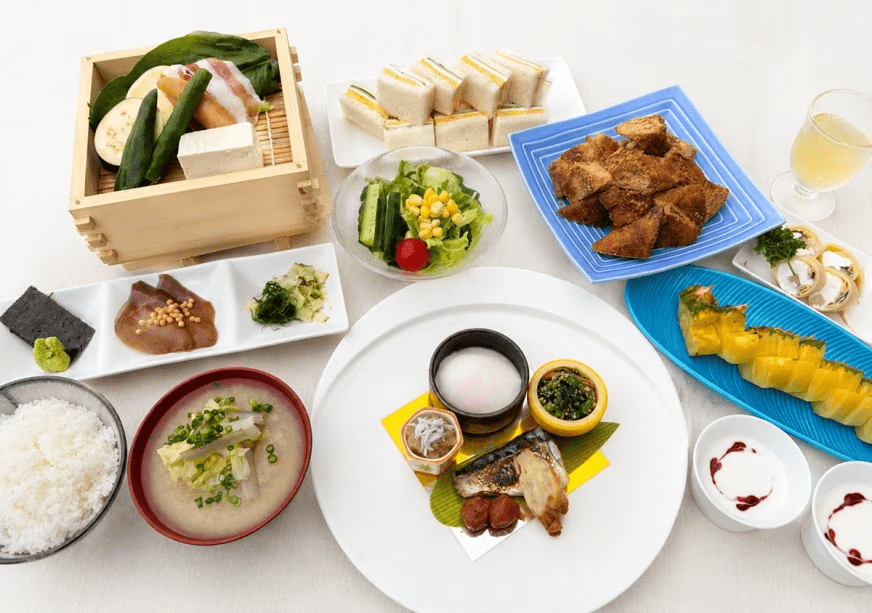 【6月~9月限定】朝食ハーフバイキング一例 ※状況にによりバイキングを中止して個別提供とさせていただきます 【6月~9月限定】朝食ハーフバイキング一例 ※状況にによりバイキングを中止して個別提供とさせていただきます