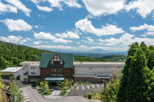 ≪上空からの景色≫ 宿から雄大な桜島をご覧いただけます。