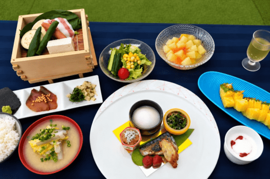 朝食ハーフバイキング一例※状況によりバイキングを中止して個別提供とさせていただきます 朝食ハーフバイキング一例※状況によりバイキングを中止して個別提供とさせていただきます