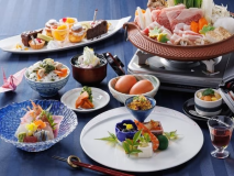 鹿児島黒毛和牛&鹿児島黒豚の【2種すき焼き会席】 鹿児島黒毛和牛&鹿児島黒豚の【2種すき焼き会席】