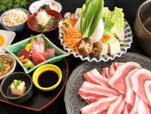 豚しゃぶ食べ放題(一例) 豚しゃぶ食べ放題(一例)