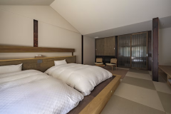 《露天風呂付き和洋室Aタイプ》琉球畳を敷いてスッキリ爽やかなお部屋 《露天風呂付き和洋室Aタイプ》琉球畳を敷いてスッキリ爽やかなお部屋