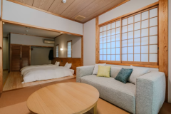 《露天風呂付き和洋室Bタイプ》お部屋でゆっくりとご歓談くださいね 《露天風呂付き和洋室Bタイプ》お部屋でゆっくりとご歓談くださいね