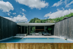 棚田の離れの温泉水プール側からの昼の景色。天気の良い日は最高です。 棚田の離れの温泉水プール側からの昼の景色。天気の良い日は最高です。