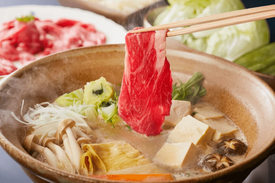 胡麻が香る料理長特製出汁で味わう淡路牛と淡路玉葱の島鍋コース(料理イメージ)