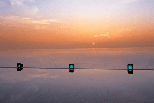 【海辺の湯巡り】海辺の回廊を渡って淡路夢泉景の「湯賓閣 天宮の雫」もご利用いただけます