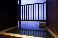 露天風呂付和洋室【波瑠香】露天風呂