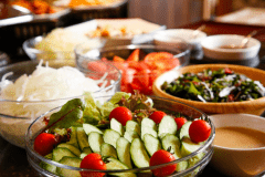 ご朝食は和風ブッフェでお好きなものをお召し上がり下さい ≪料理イメージ≫