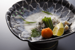 料理人の技が光る「淡路島3年とらふぐてっさ」をぜひお召し上がり下さい≪料理イメージ≫