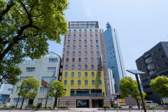 全99室、大分市の中心地にあるビジネスホテル