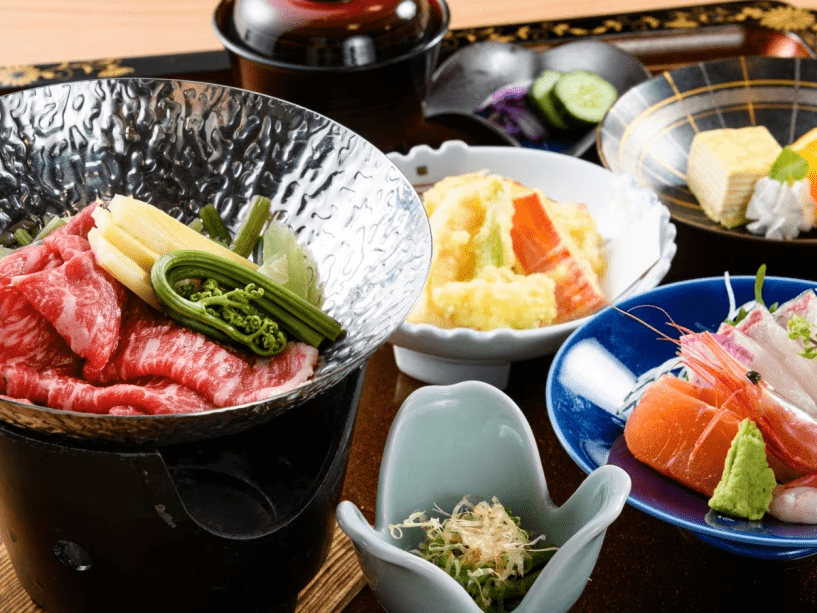 【春の越前会席】リーズナブルでも春の味覚をたっぷりと！心地よい春の福井旅行をお楽しみください！