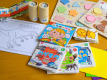 お子様が大喜び♪塗り絵や絵本もご用意しております。 お子様が大喜び♪塗り絵や絵本もご用意しております。