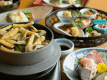 【夏のほたるコース】夏の山菜と旬の穴子を使った穴子山菜釜飯 【夏のほたるコース】夏の山菜と旬の穴子を使った穴子山菜釜飯