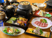 【2026年秋の極み釜飯会席】鮑・国産牛・伊勢海老のあとは帆立ときのこの釜飯で秋を感じてください! 【2026年秋の極み釜飯会席】鮑・国産牛・伊勢海老のあとは帆立ときのこの釜飯で秋を感じてください!