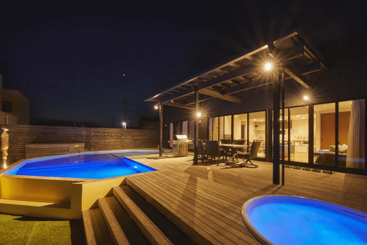 オーシャンリゾート館山　-プールハウス-　【プール・バレルサウナ・露天ジャグジー ペット宿泊可】