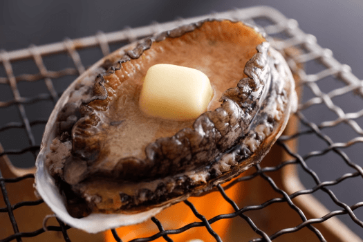 鮑の踊り焼（イメージ）