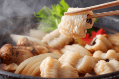 錦秋鱧と松茸のすき焼き風（料理イメージ ）