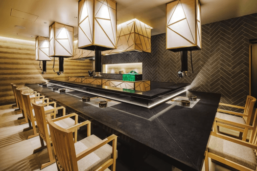 【夕食】SUMI KITANOJI　カウンター席