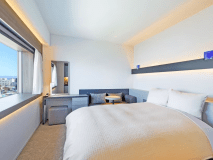 【客室】クイーン/22平米/スタイリッシュな空間で上質なホテルステイを。