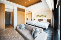 【新客室】洋室/47㎡/デザインと快適性が響き合う寛ぎ空間。