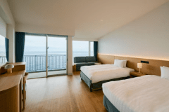 海側スタンダードツイン（1～2名様）《30平米》