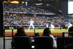 【キャンセル変更不可/観戦チケット付】 ダグアウトクラブシート1塁側最前列