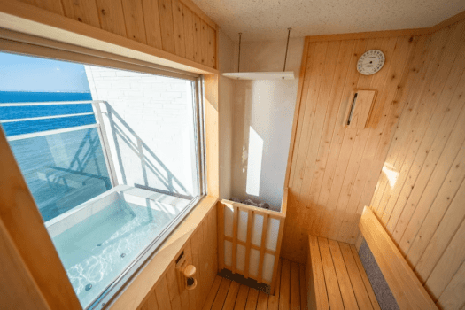 【最上階メゾネット】プライベートサウナ＆露天風呂付スイートダブル