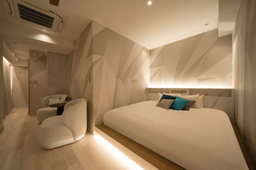 【サウナ＆露天風呂付】デラックスダブル（3階／オーシャンビュー）