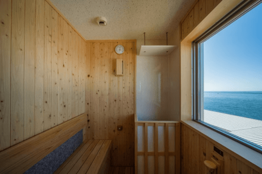 【サウナ＆露天風呂付】デラックスダブル（3階／オーシャンビュー）