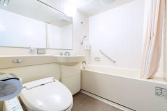 *【和室一例】バストイレはユニットバスです。